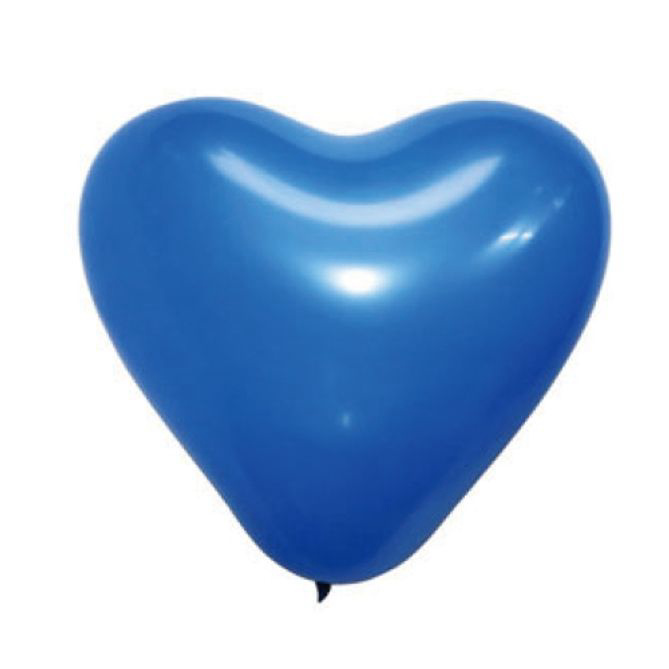 하트풍선 100개입 25cm 색상혼합