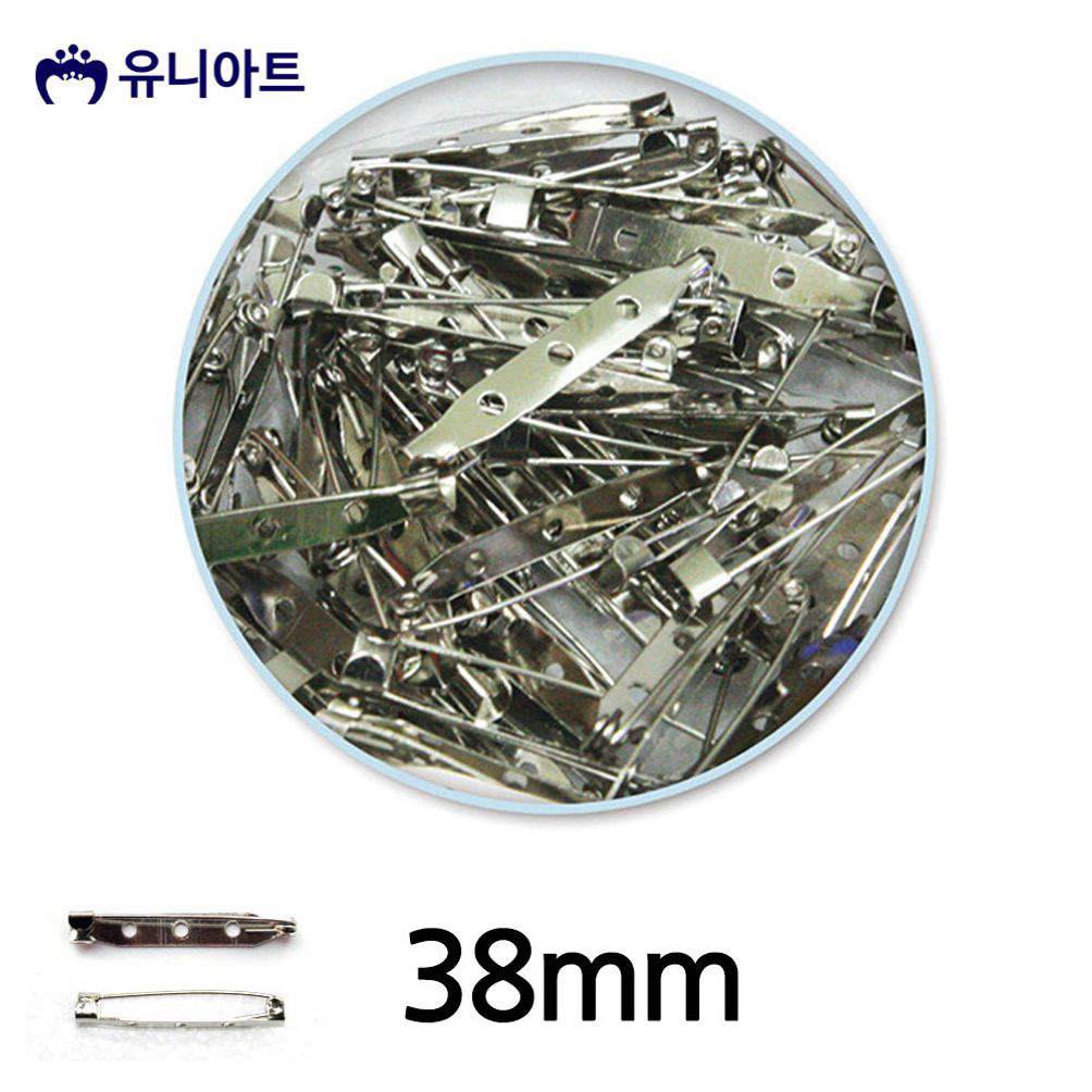 유니아트 5000 일자핀 38mm (통)