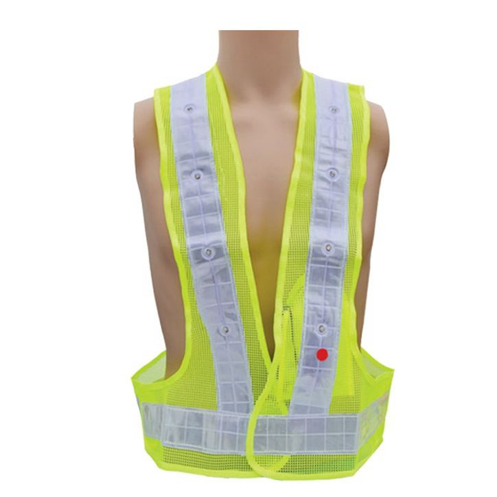 안전 반사조끼 신호수 야광 x반도 MR501 (LED)