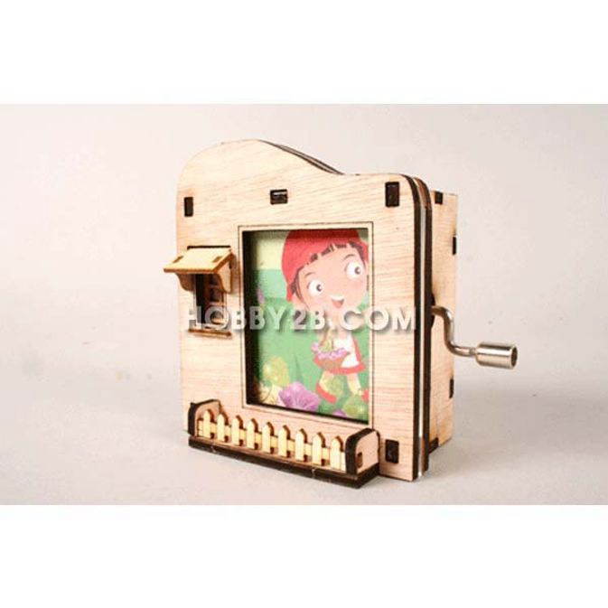 목재모형 만들기 오르골 액자