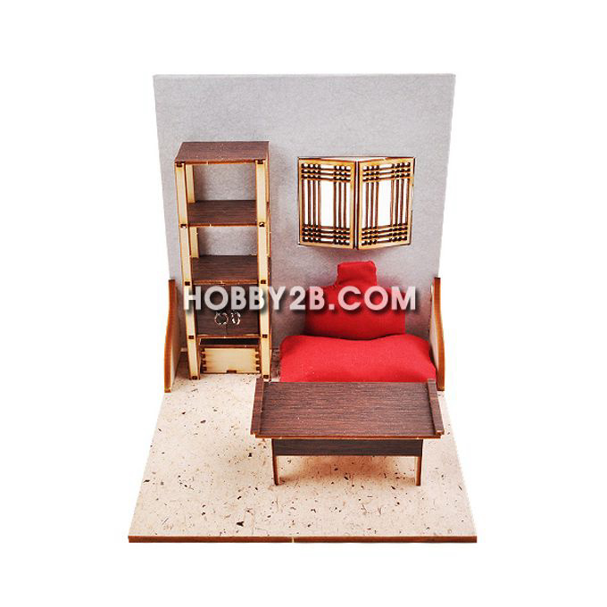 목재모형 만들기 전통 사방탁자(가구시리즈)