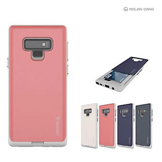 갤럭시A21 로켓범퍼 카드수납 하드케이스