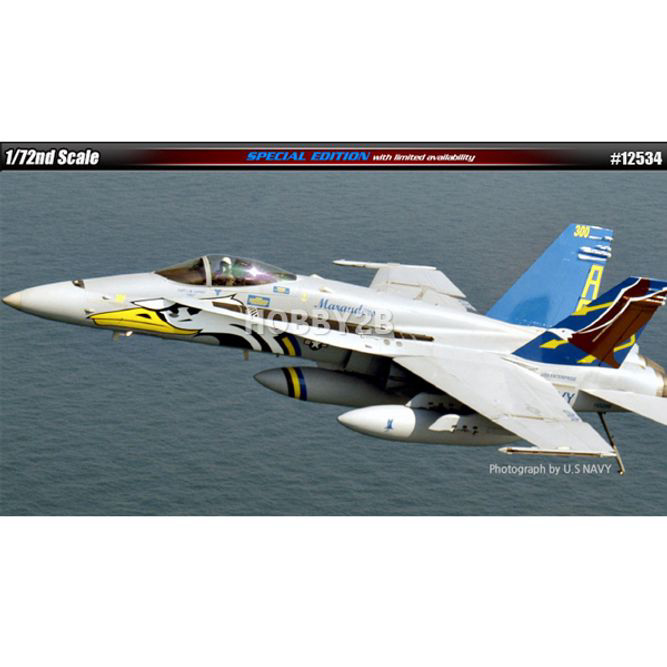 12534 1/72 F A-18C U.S NAVY VF A-82 MARAUCDERS