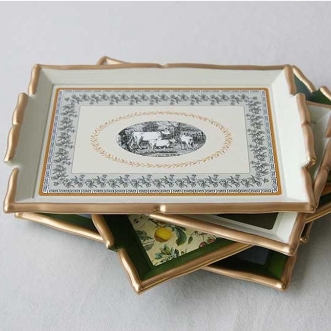 미니 사각쟁반 1개