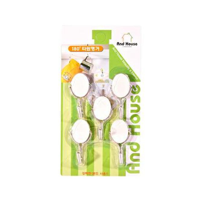 다용도걸이 후크 180도 타원행거 ht-03