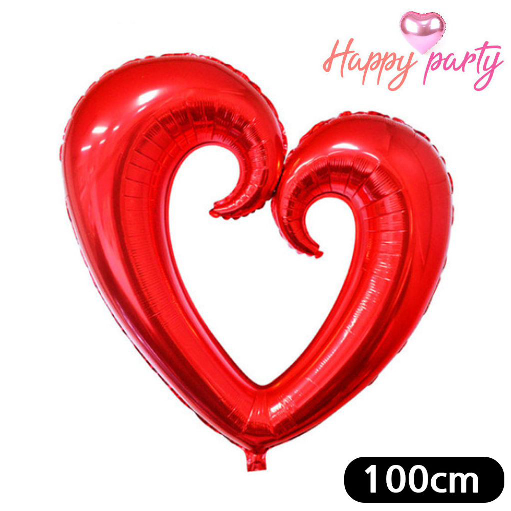 해피파티 이벤트 프로포즈 풍선 100cm 하트 (레드)
