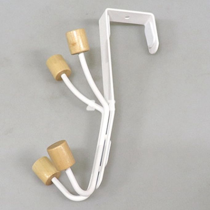 문걸이 후크 걸이 훅 고리 모자 마스크 걸이 4구