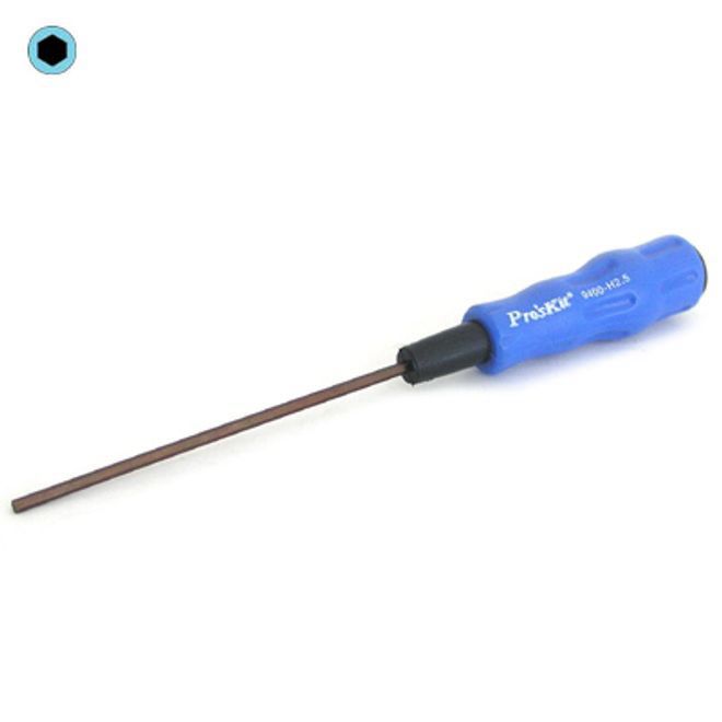 육각 드라이버 규격 H2.5mm 175mm 도라이버 수공구