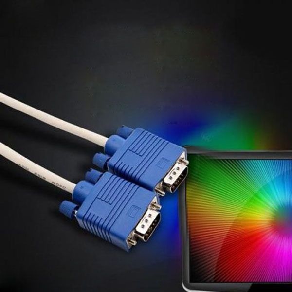 coms 쎄미형 모니터 RGB 케이블 10M M-M 타입