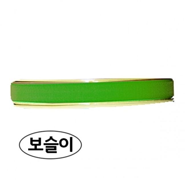 테이프 보슬이롤 찍찍이 10yd/녹색 1롤