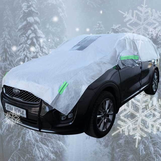 카이런 자동차커버 성에방지 덮개 하프커버 4호