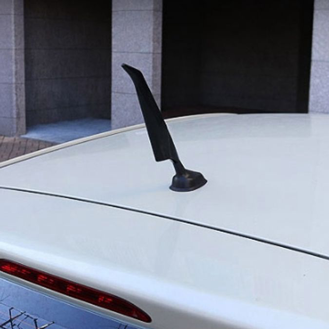 자동차 안테나 튜닝 차량용 인테리어 안테나 윙 2색