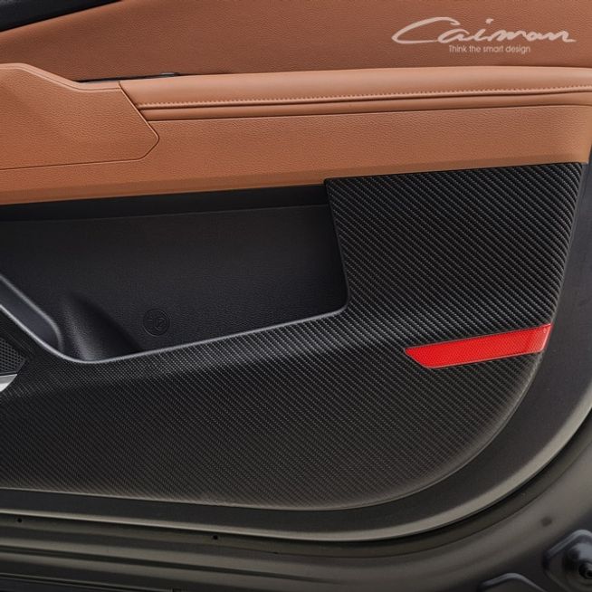 차량용품 블랙카본 디 올뉴 스포티지NQ5 도어커버