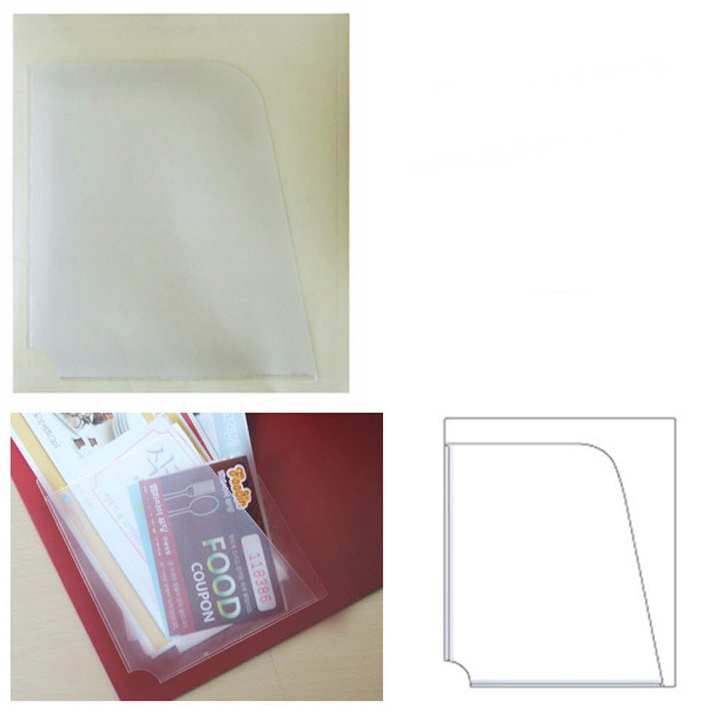 코너 포켓 라벨테이프 중30매 다이어리 91x106