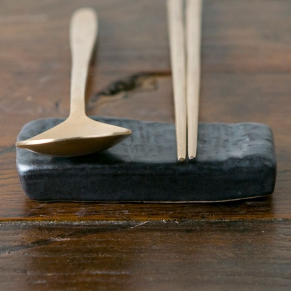 이천도자기 느낌 수저받침 1호타입