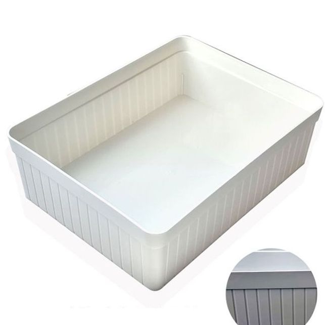 브릭 바구니 2호 25.8 x 19.7 x 8cm 정리 수납 랜덤