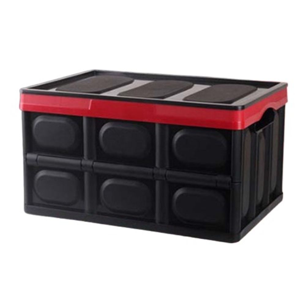 차량용 다용도 트렁크 수납함 블랙 1p