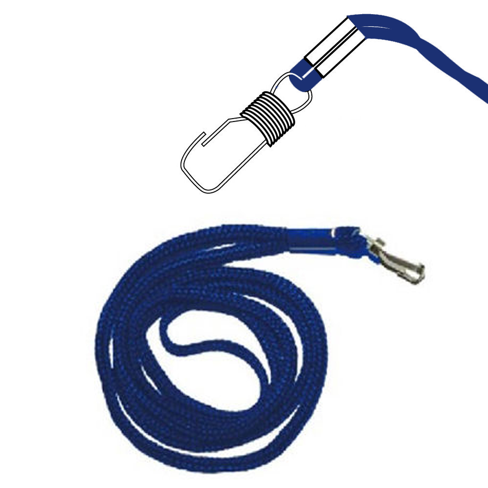 명찰전용 목걸이줄 청색(100개입) (이름표미포함)