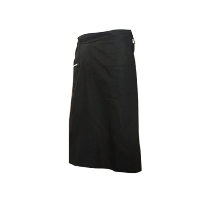 카페테리아 무지 블랙 하의 앞치마 1개