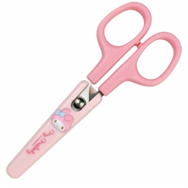 학습준비물 마이멜로디 안전캡 가위