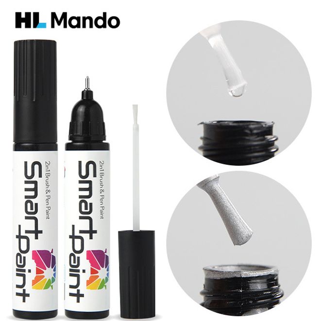 더뉴 SM6 KXC 붓펜 올트라실버 투명클리어 세트