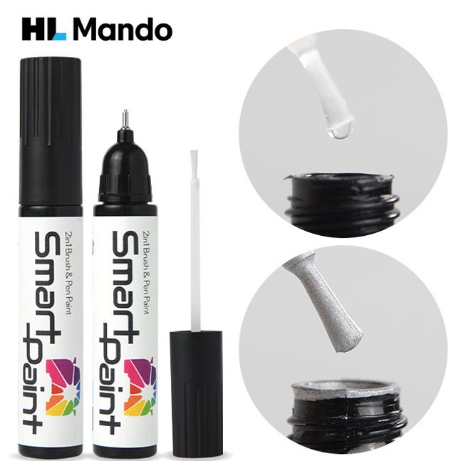 뉴렉스턴 WAA 붓펜 그랜드화이트 투명클리어 세트