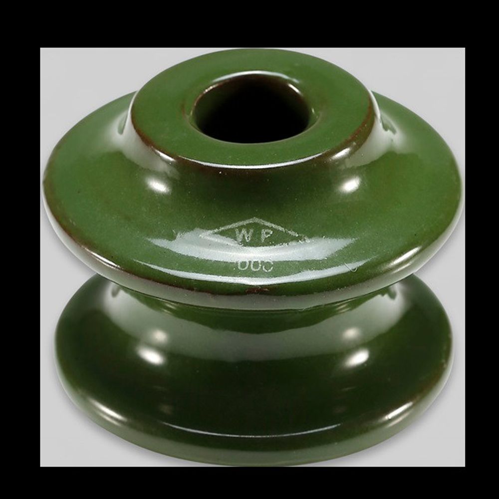 애자 75x65 녹색 원형스트랍용 낱개