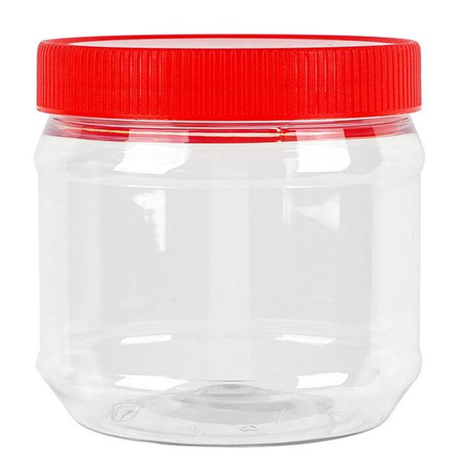 디디샵 젓갈 장아찌 원형 PET 밀폐 용기 800ml