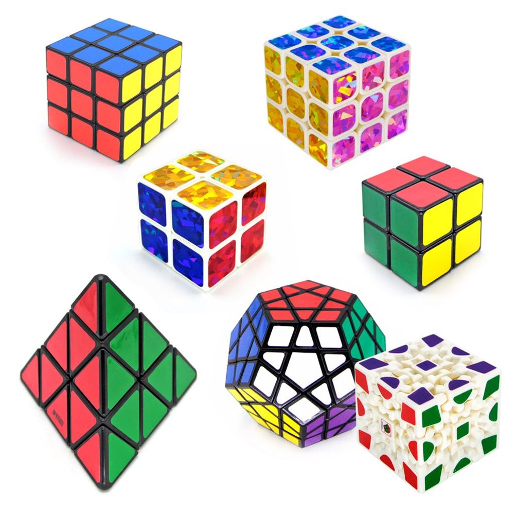 큐브퍼즐 홀로그램 12면체 트라이앵글 모양큐브