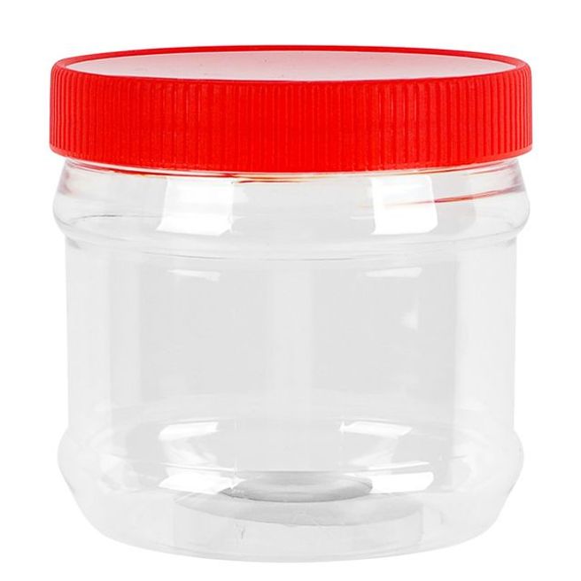 디디샵 젓갈 장아찌 원형 PET 밀폐 용기 700ml