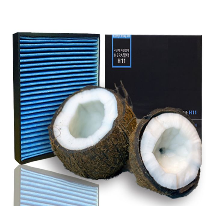 국산 헤파H11 에어컨필터 활성탄 SM3 ZE(EV)13.10~
