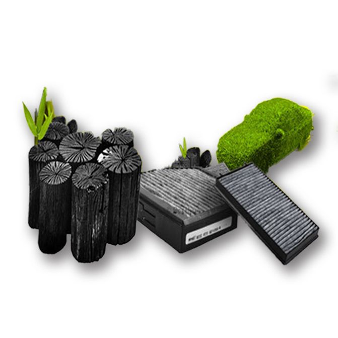 국산활성탄 숯 차량용 에어컨필터 기아더뉴 레이 22~