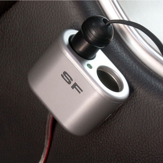 SF 심플 차량용 2구 차량용 시거잭 멀티소켓