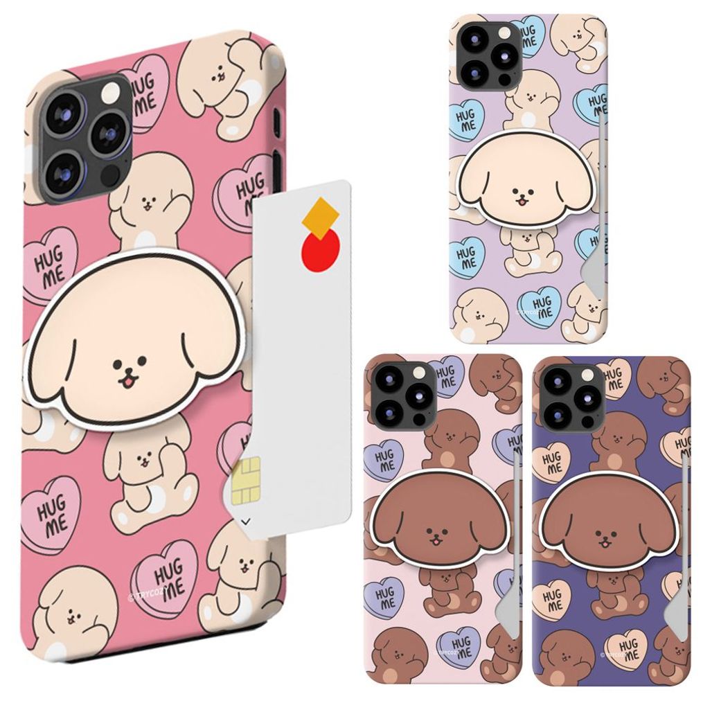 갤럭시A53 허그퍼피 톡홀더 카드케이스 A536