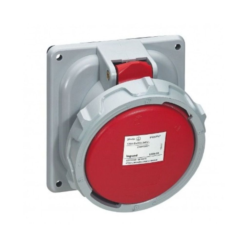 산업용 판넬 소켓 125A 415V 3P+N+E 555689 IP67