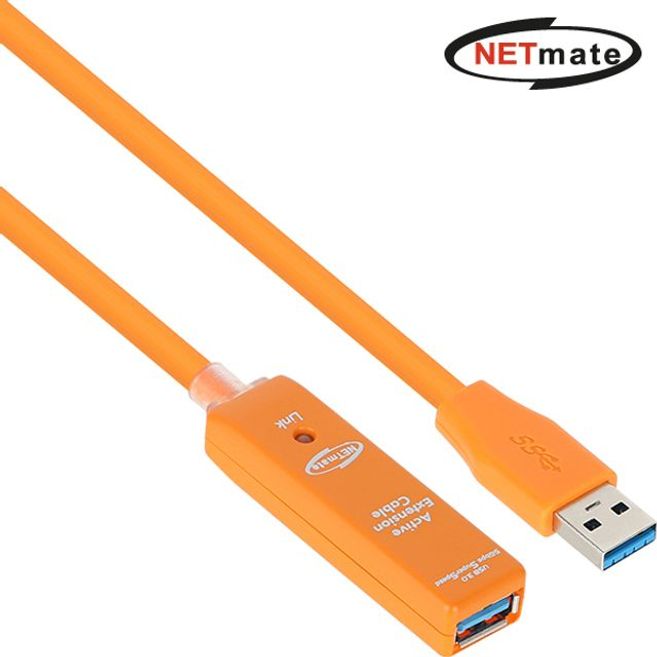 USB3.0 리피터15m (오렌지/전원아답터포함)