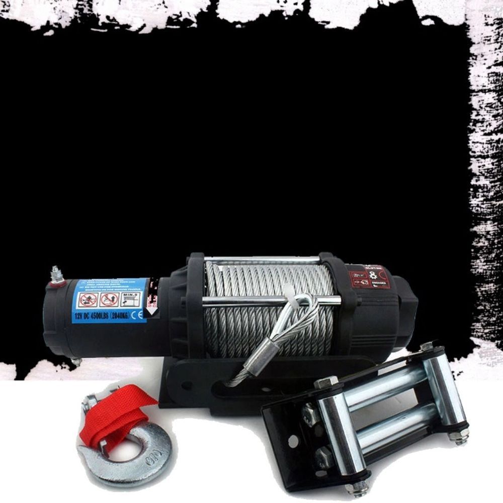 2톤 12V용 차량용윈치 4500LBS 4BONUS 추가구성