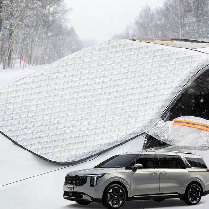 자동차 성에방지커버 더뉴카니발 앞유리커버 덮개