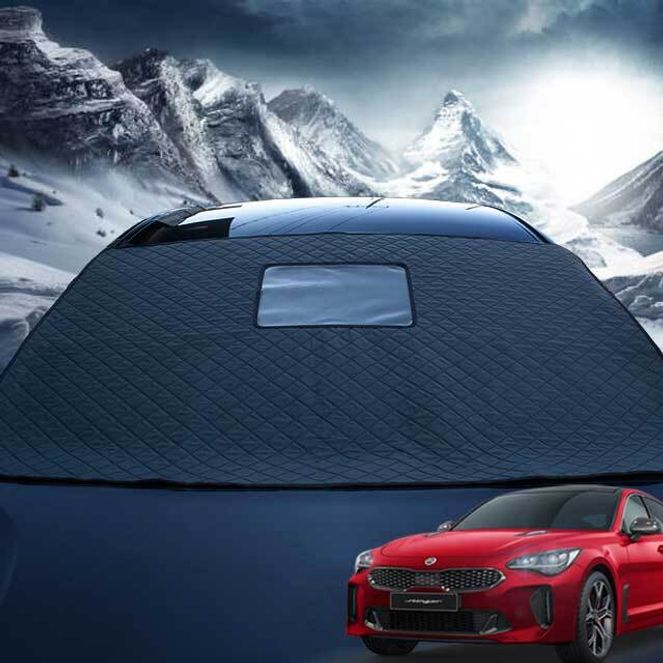 성에방지커버 스팅어 맞춤형 앞유리커버 덮개