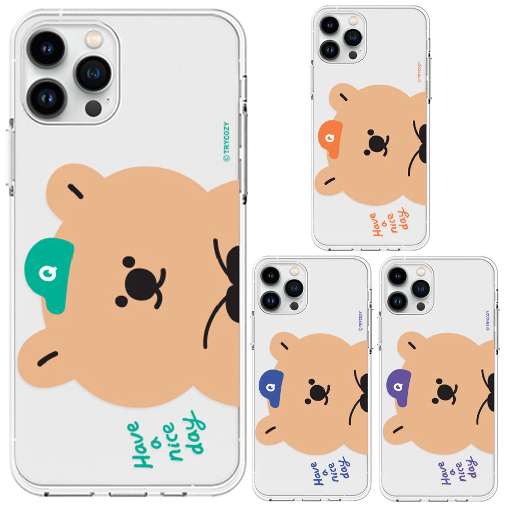 갤럭시S10플러스 빼꼼쿼카 투명 젤리 케이스 G975