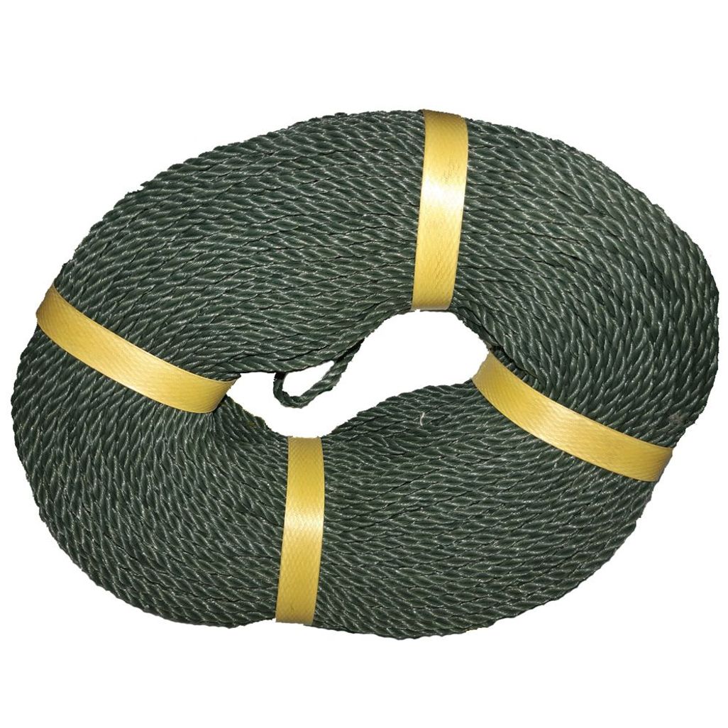 3mm PE로프 PP로프 백색 다용도 현수막 빨래줄 국방색