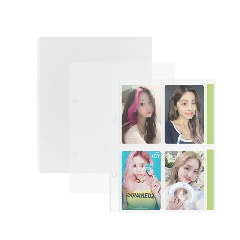 포카바인더 카드북 3인치 4블록X 50페이지