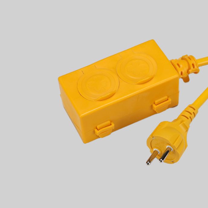 연장코드선 1.5SQ 고용량 2구 20호 18M 산업현장 신성