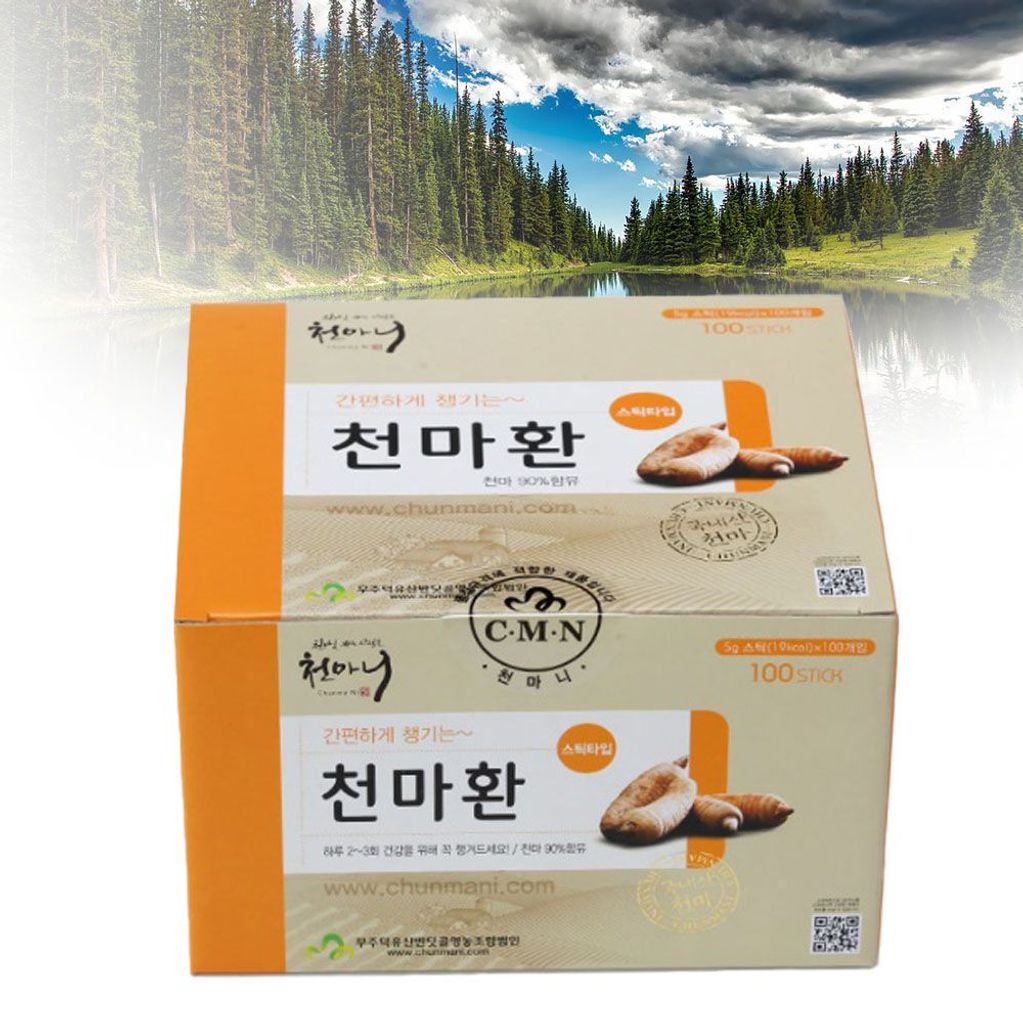 먹는환 건강 효도 소화 선물 천마환스틱 100T 국산