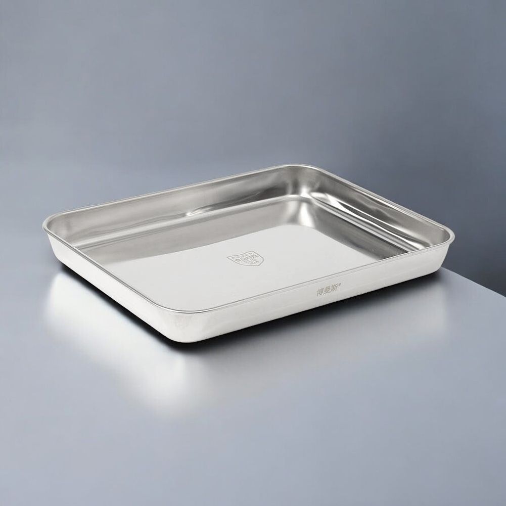 게더릭 사각 304스텐 트레이 (26.5x20.5cm)