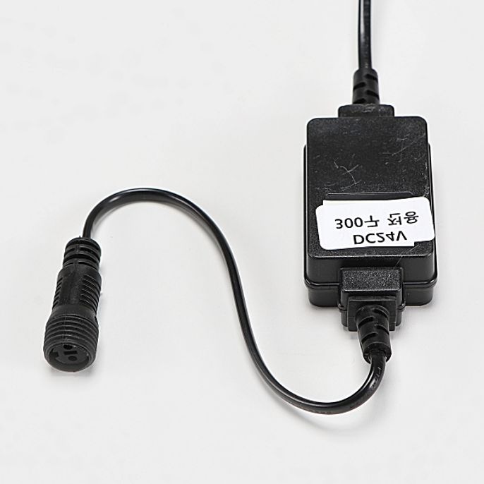 트리 어답터 무점멸 흑색 DC24V 2PIN 96구 300구 겸용