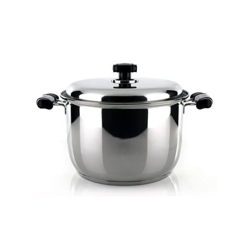 퀸센스 곰솥 양수 냄비 찜냄비 찜기 들통 3중바닥 28cm