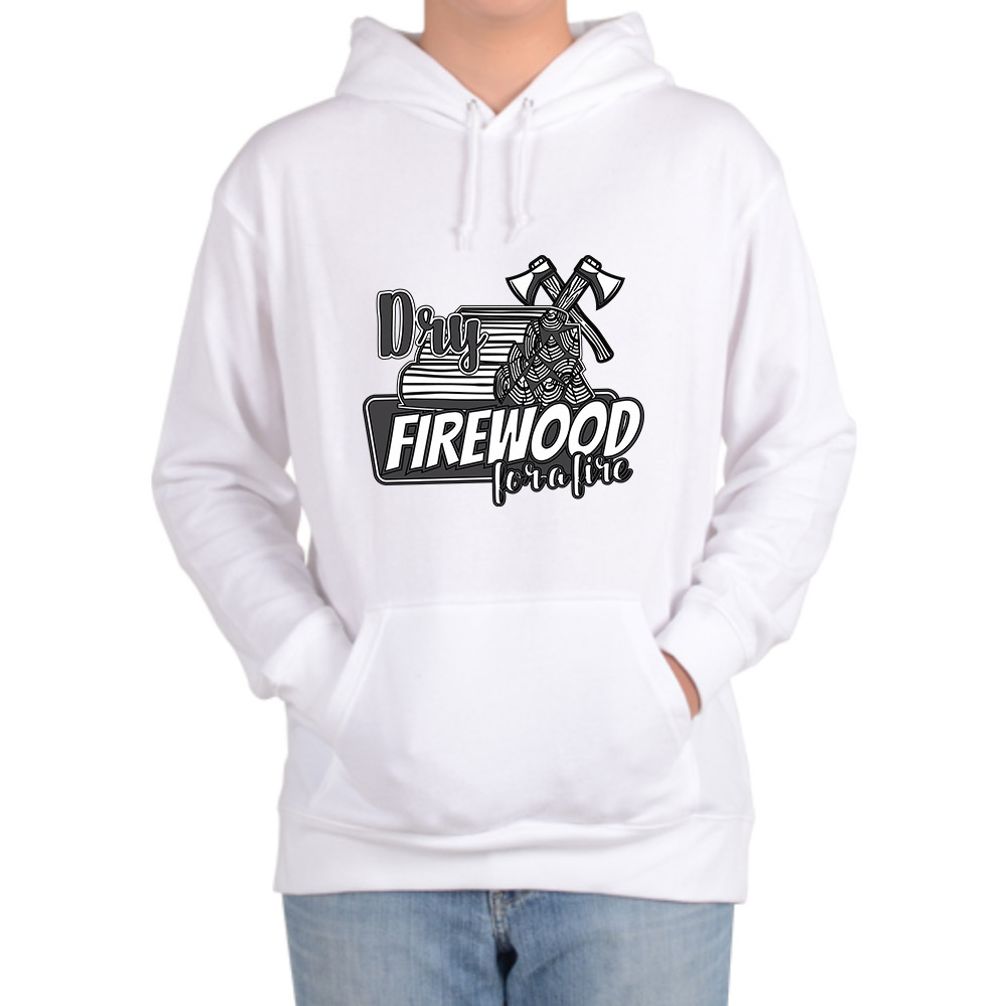 기모후드티 나뭇꾼 캠핑 FIREWOOD FOR A LIFE 디자인 부드러움 보온성