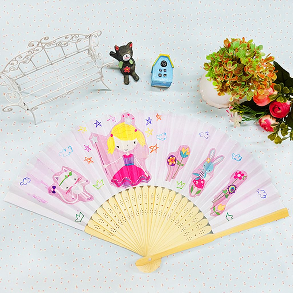 (TD) 더위사냥 부채 만들기 시리즈 2 합죽선 부채- 5인세트