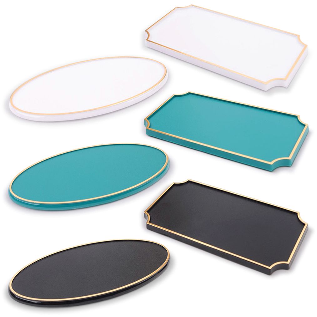 빈 호실판 타원 흰색 아파트 호텔 사무실 번호판